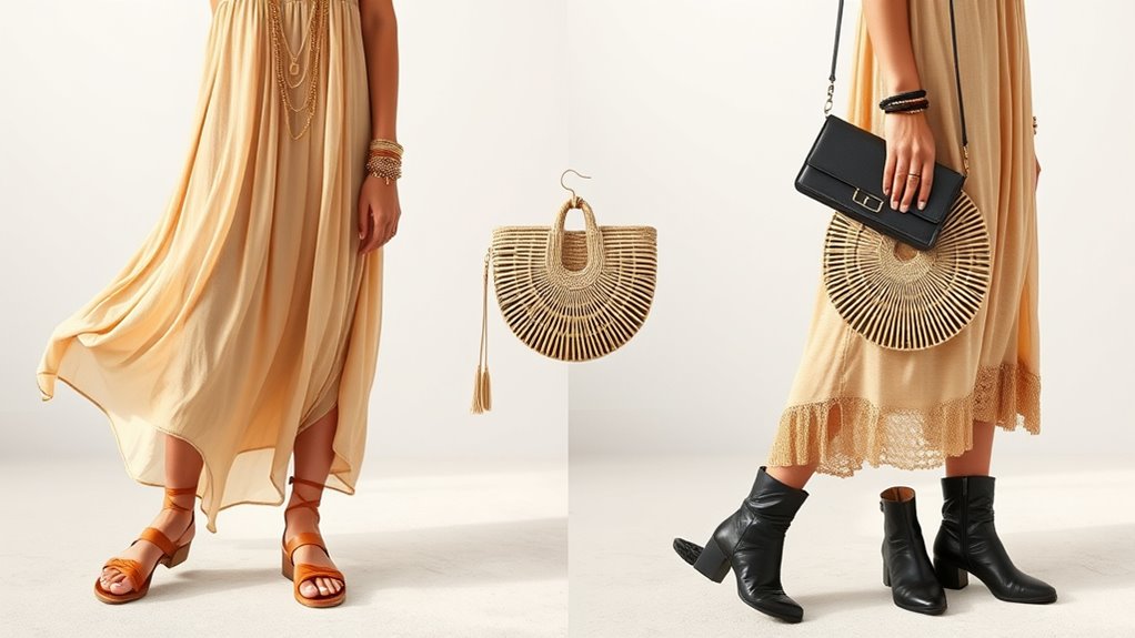 style transformation with accessories