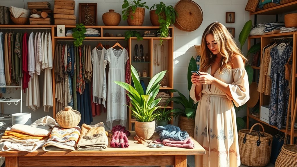 sustainable boho fashion choices