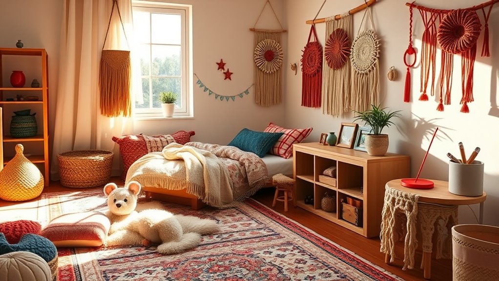 textural cozy sustainable decor