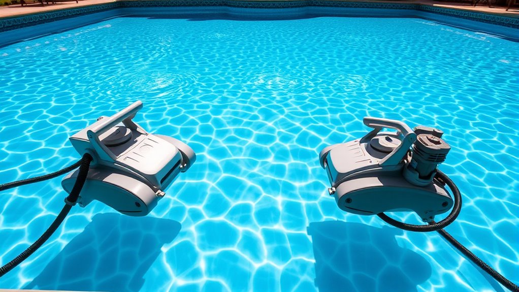top booster pump pool cleaners
