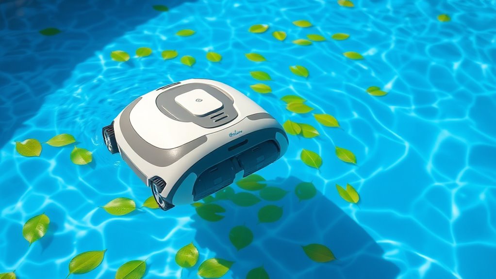 top robotic leaf pool cleaners