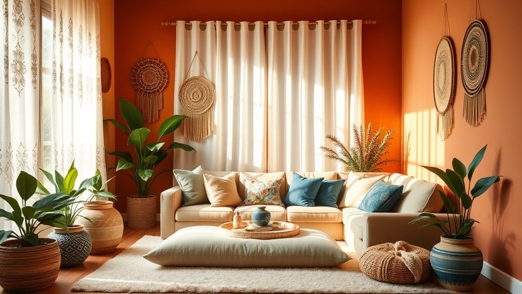 use calming neutral tones