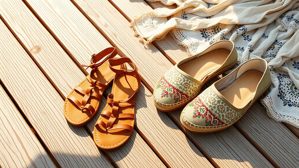 versatile summer footwear options