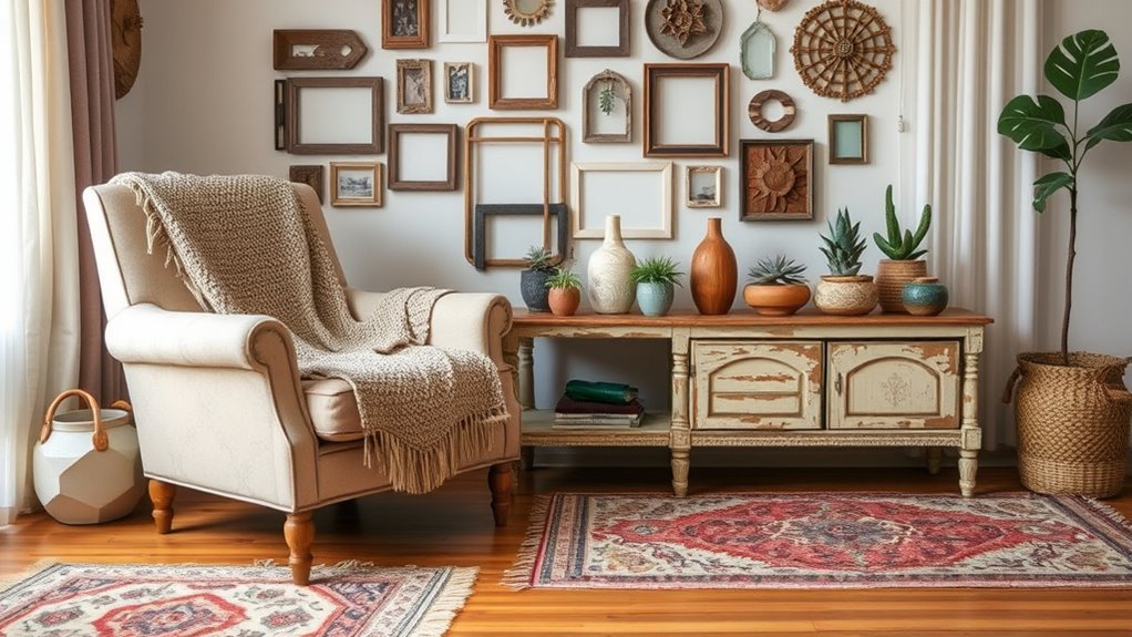 vintage inspired eclectic decor