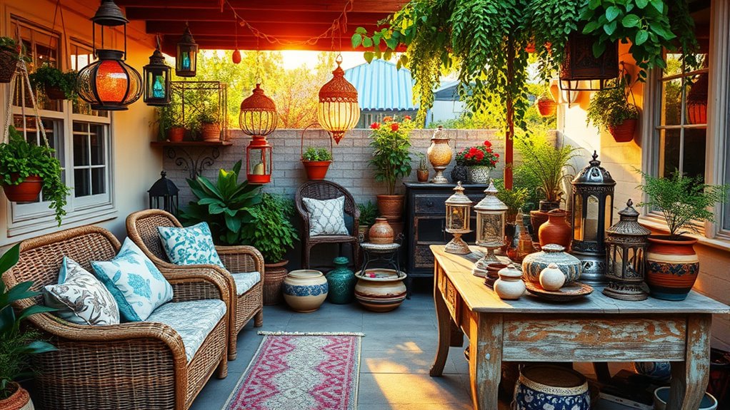 vintage modern eclectic decor