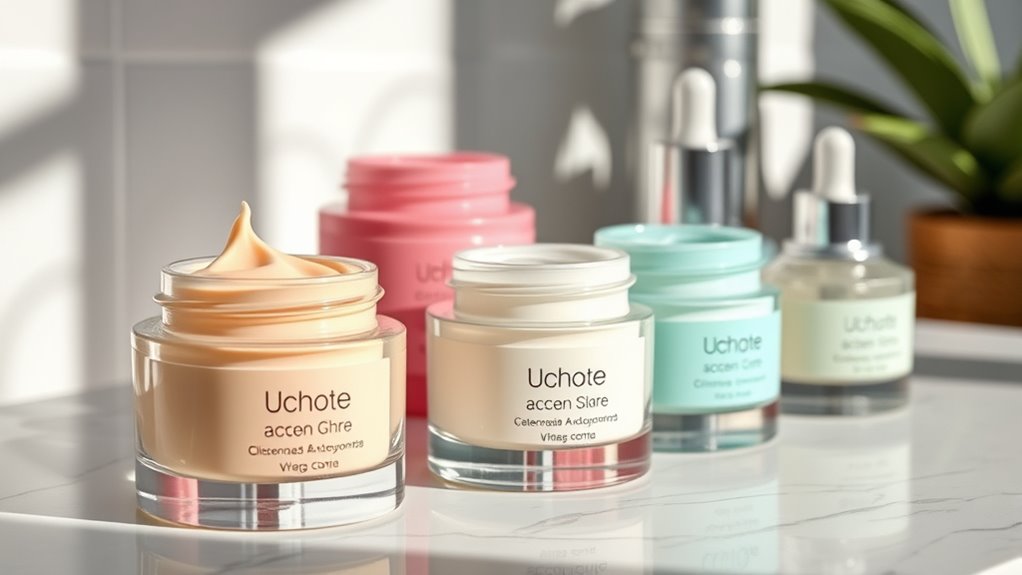 balanced layered skin routine