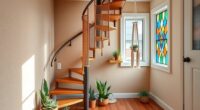 compact stairs for small homes
