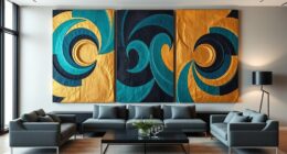 decorative sound absorbing panels