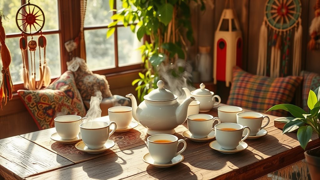 global boho tea traditions