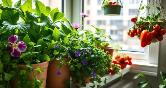 indoor edible plant foraging