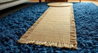 layering rugs for warmth