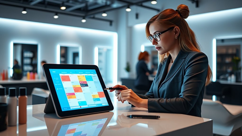 salon manager scheduling tools