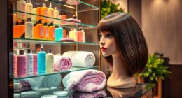 salon product display storytelling