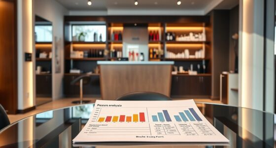 salon service profit analysis