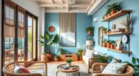 space saving boho loft ideas