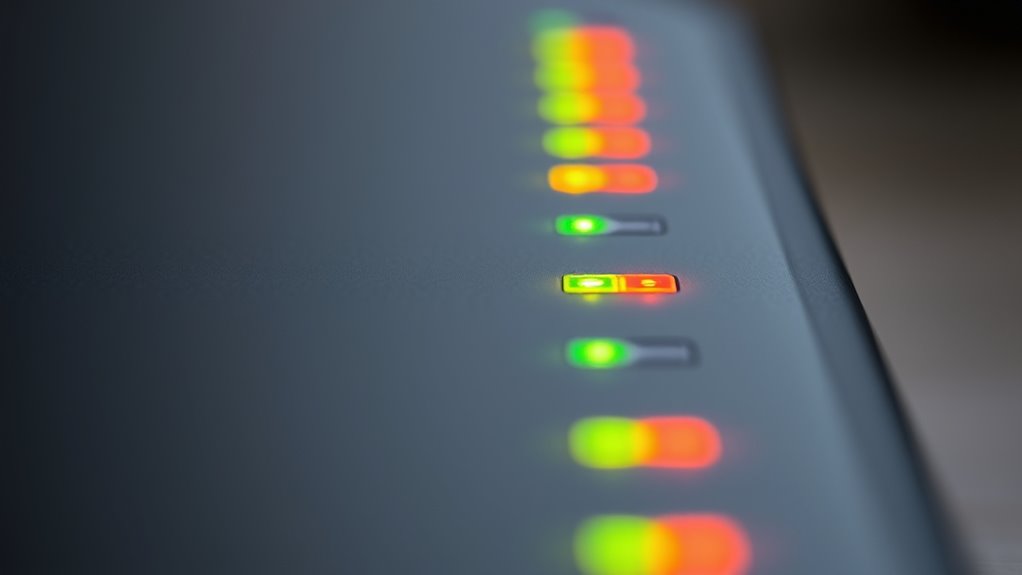 check device status indicators