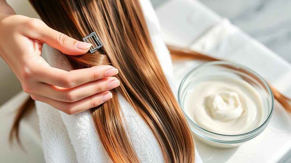 cleanse detangle prepare hair
