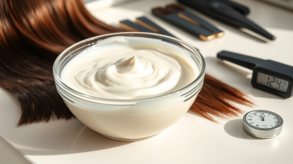 consistent hair care routine