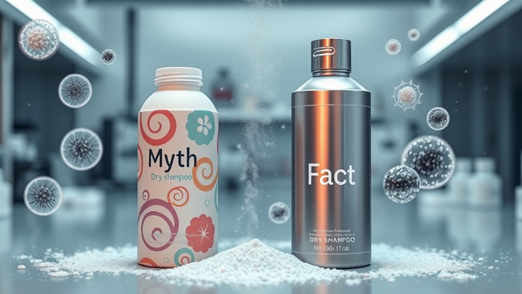 dry shampoo misconceptions clarified