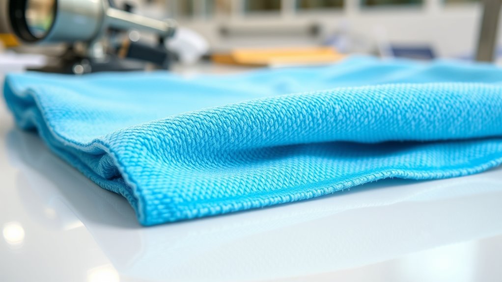 inspect towels for damage
