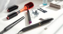 maintain clean hair tools
