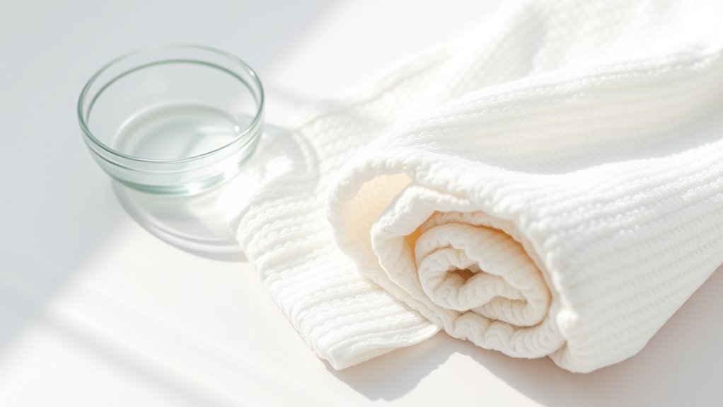 use gentle residue free detergents