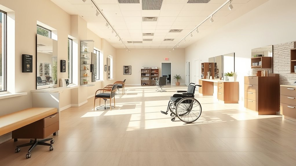 accessible inclusive salon environment