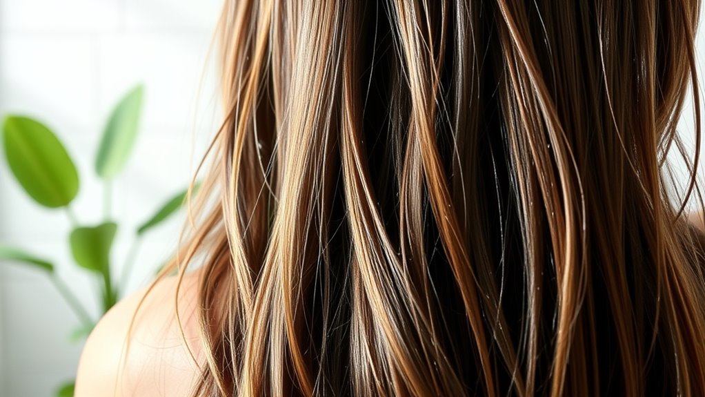 adjust wash frequency based on hair