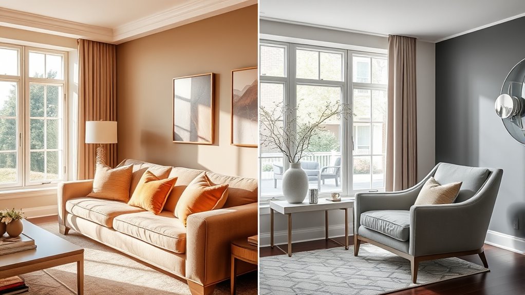 balance warm and cool tones