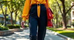 balanced outfit composition