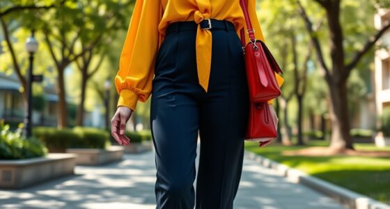 balanced outfit composition