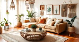 bohemian living room decor