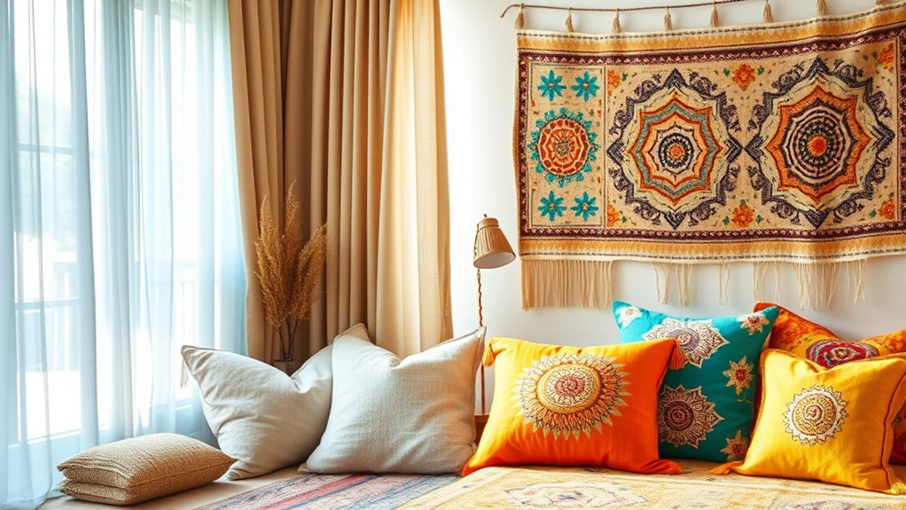 boho colors evoke mood