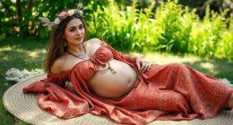 boho maternity comfort style
