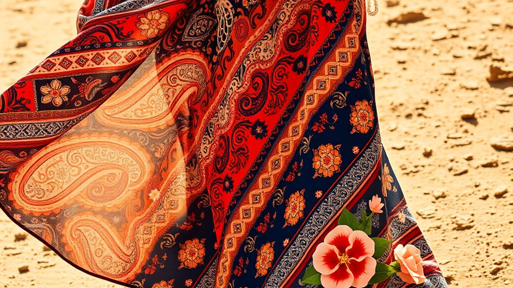 boho print combination styles