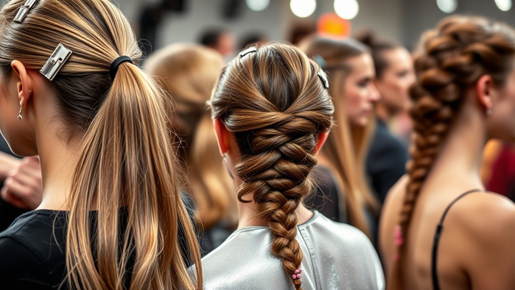 braided colorful runway styles