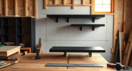 building secure floating shelves