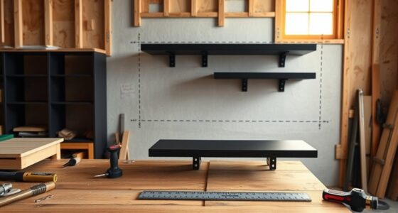 building secure floating shelves