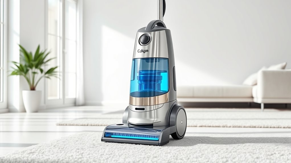 cleaning power and convenience