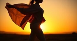 contrast in silhouettes