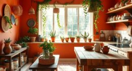 cozy boho kitchen decor