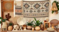 creating boho interior moodboards