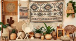 creating boho interior moodboards