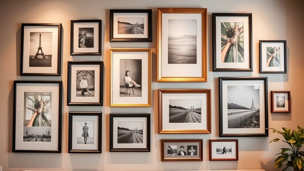 curated balanced gallery arrangements