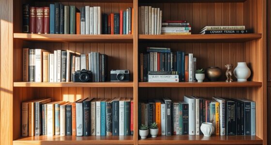 decorative bookshelf arrangement ideas