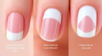 different french nail styles