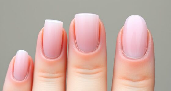 different nail shape styles