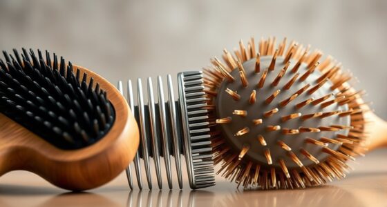 different tools for hair grooming