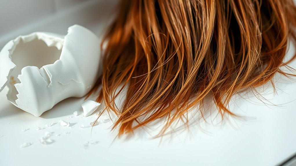 differentiate shedding from breakage