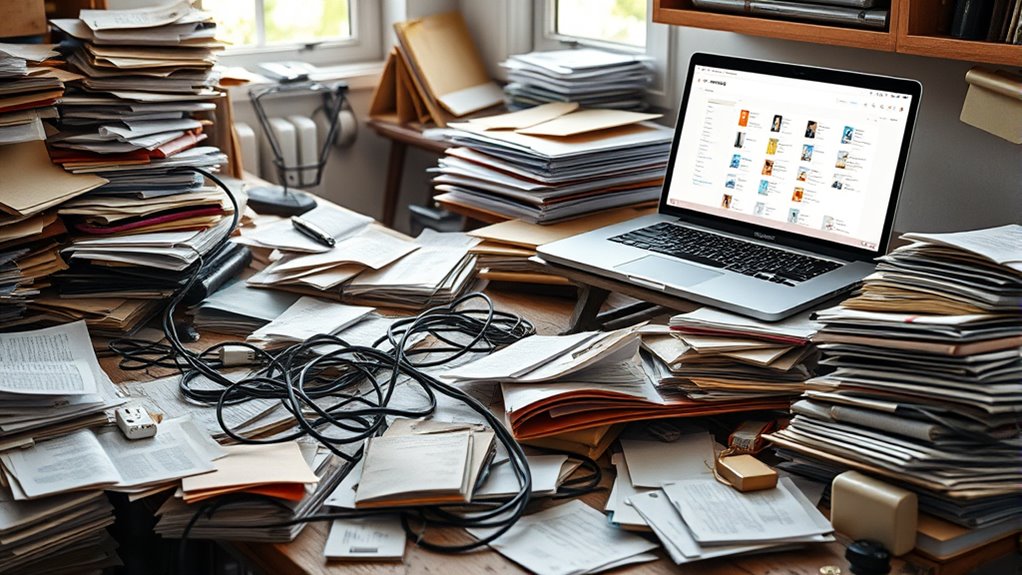 digital decluttering and organizing